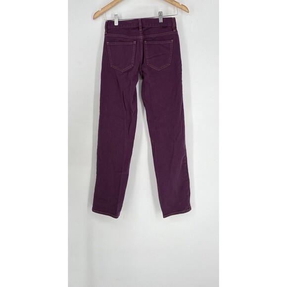 Pacsun Women 22 Purple Low Rise Straight Leg Jeans Button Fly Button - Picture 4 of 9